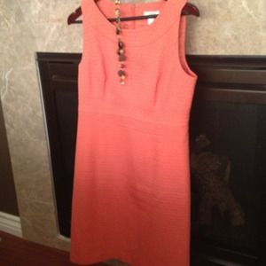 Bundle Coral dress, Sequence dress, two bracelets.