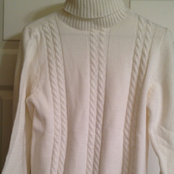 Great White Turtleneck