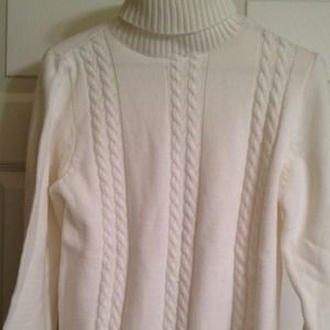 Great White Turtleneck