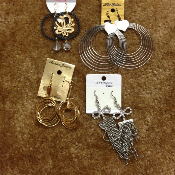 Brand new earrings. $5 per pair. - Picture 2 of 2