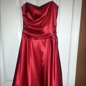 Red Dress worn once for a wedding