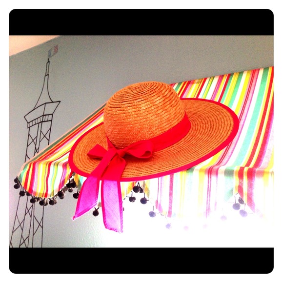 🔴SOLD🔴Tea Party Straw Hat