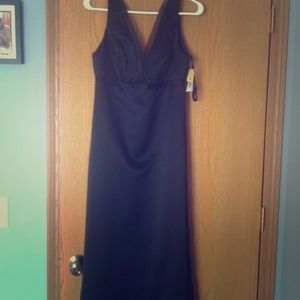 🎉Long Black Bridesmaid Dress