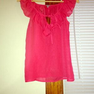 Pink tank top