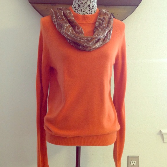Orange sweater