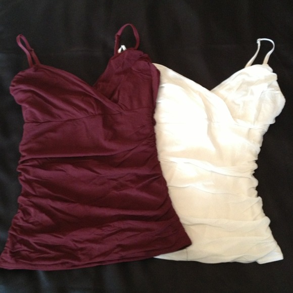 H&M Ruched Tanks