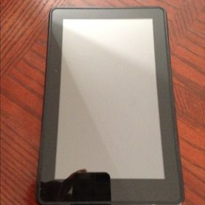 Kindle Fire with case