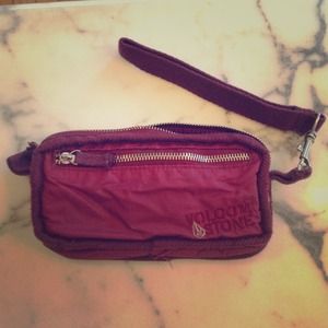 Plum colored volcom sport wallet