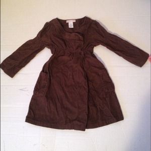 ✨CUTE BROWN CORDUROY DRESS FOR INFANT