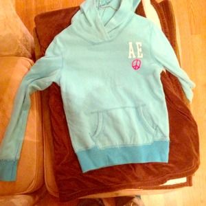 Teal hoodie