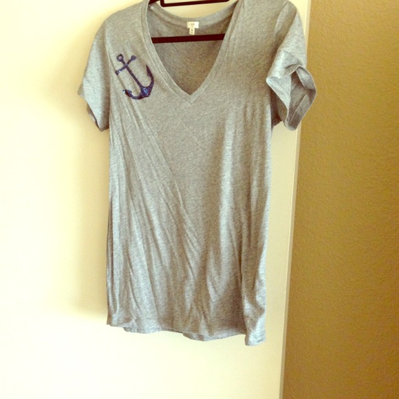 J.crew sequin anchor top