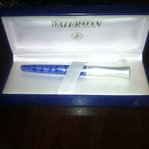 Waterman ballpoint pen blue