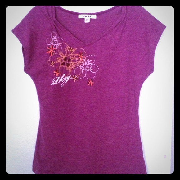 🔴SOLD🔴DKNY Purple Shirt