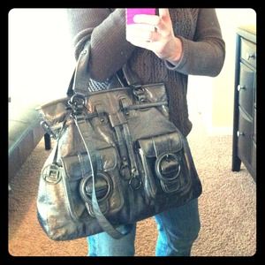 Elliott Lucca Silver Tote