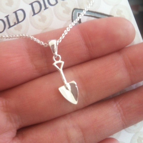💰bundle only💰Gold Digger Shovel Pendant Necklace - Picture 2 of 2