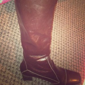 Tall Franco Sarto Mocha Brown Boot