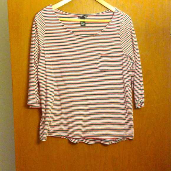 3/4 sleeved tee