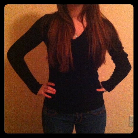 Black Old Navy Sweater.