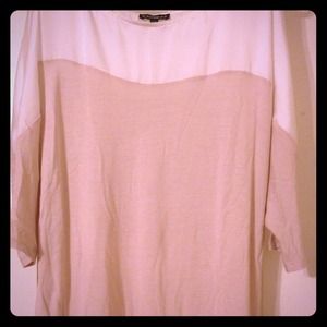 Express Cream Colored Shirt