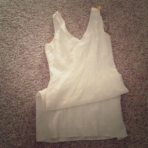 Banana Republic white dress