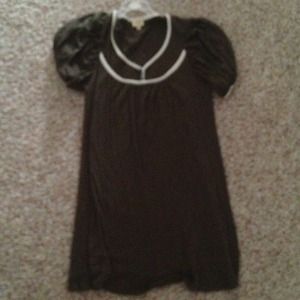 Olive cotton Ella Moss dress