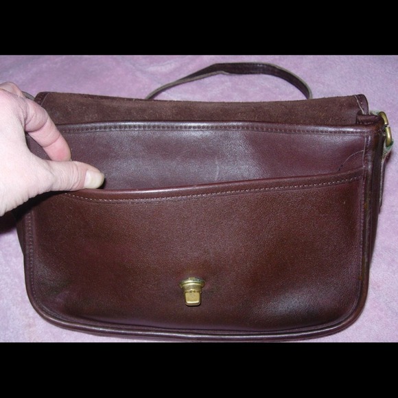 Authentic Vintage Coach Purse, Nice Size - Picture 2 of 4