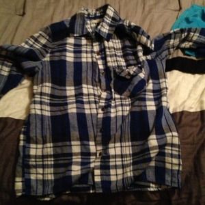 Blue flannel