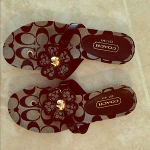 Coach sandals