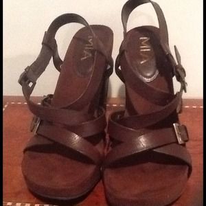 MIA brown sandals