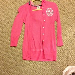 Pink hoodie