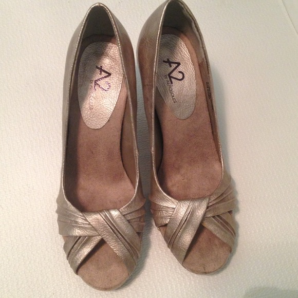 Champagne Pumps by A2 sold