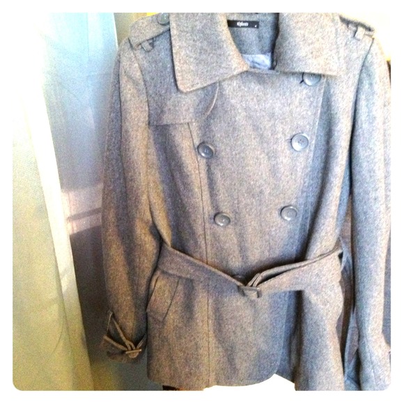 Grey jacket!