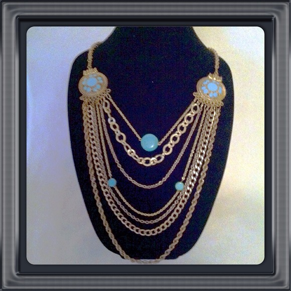 Multiple Chain Necklace - Picture 3 of 3