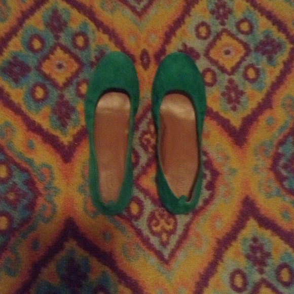 J. Crew Factory Suede Flats