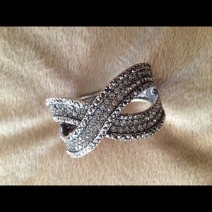Rhinestone cuff