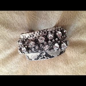 Rhinestone cuff