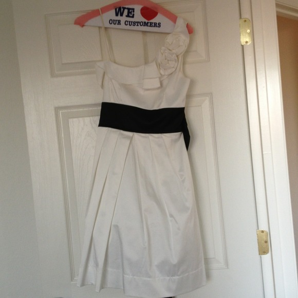 White and black Teezeme dress