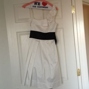 White and black Teezeme dress