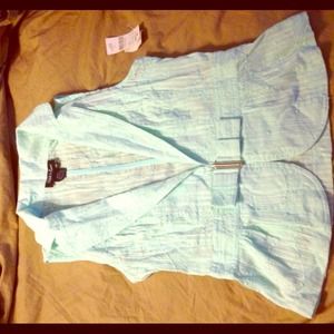 Light green vest top