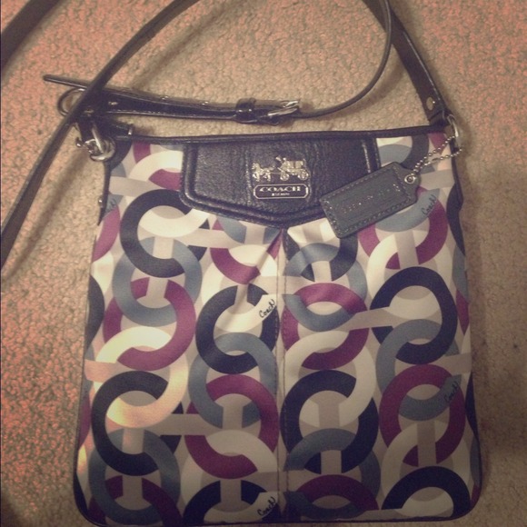 Authentic Coach crossbody bag, worn only twice!