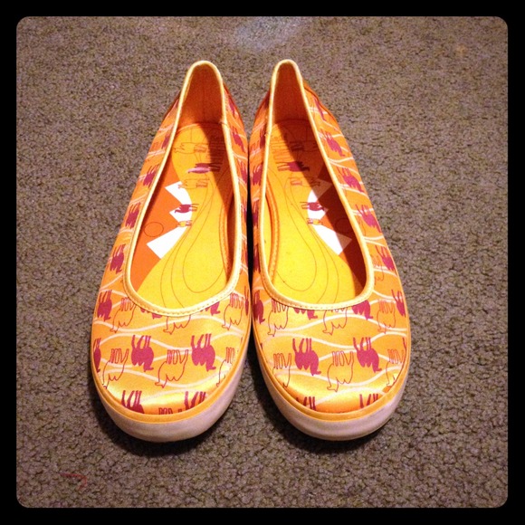 Keds Eleanor Camel Flats Size 10