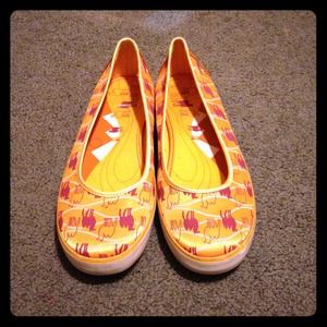 Keds Eleanor Camel Flats Size 10