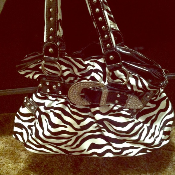 Zebra handbag