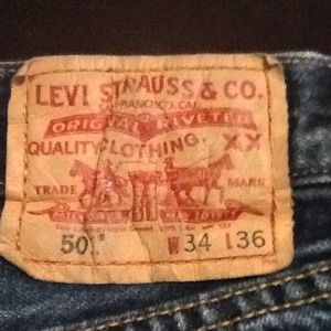 501 levi Denim jeans