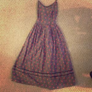 NWOT Vintage inspired cotton summer dress