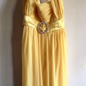 Yellow Party Dress