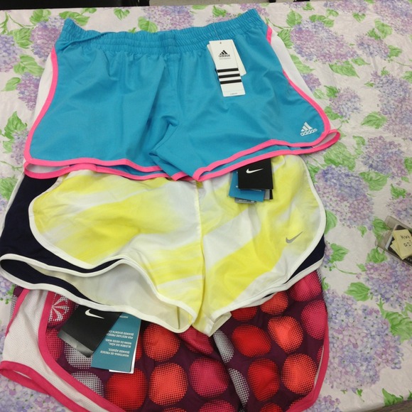 Nike & Adidas sports exercise shorts