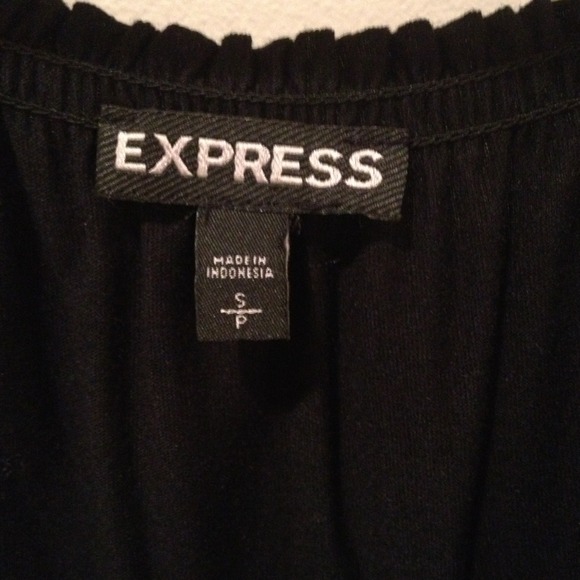 Summer black cotton dress - Picture 2 of 2