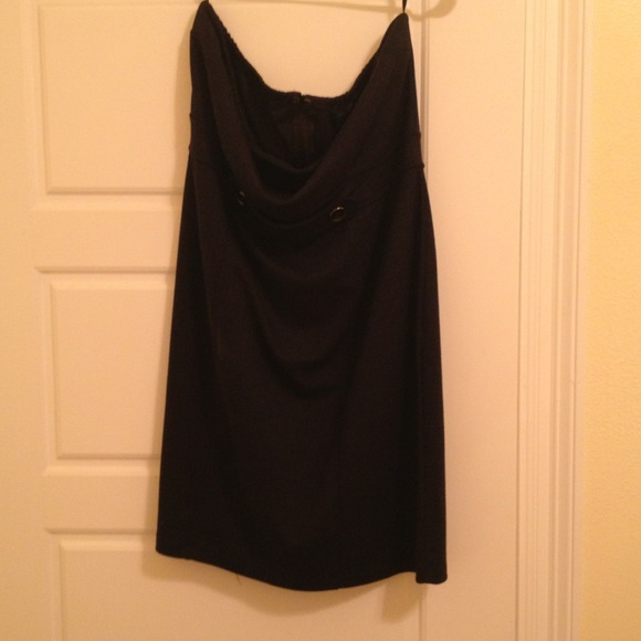 🚫SOLD🚫Forever 21 Dark Blue Dress With Buttons