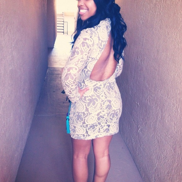 Urban Outfitters Layered Lace Dress - Picture 3 of 4